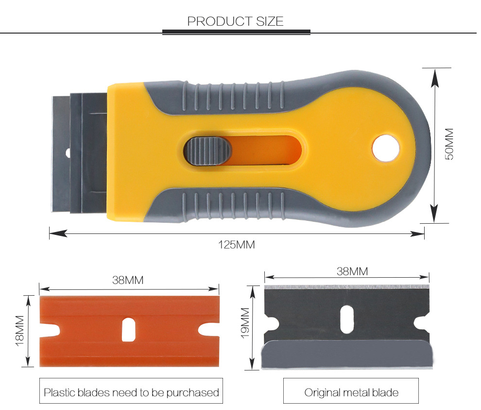 BEST-BST-208-Window-Tint-Ceramic-Glass-Oven-Razor-Scrapers-Blade-Plastic-Handle-Automotive-Film-Stic-1380160-2