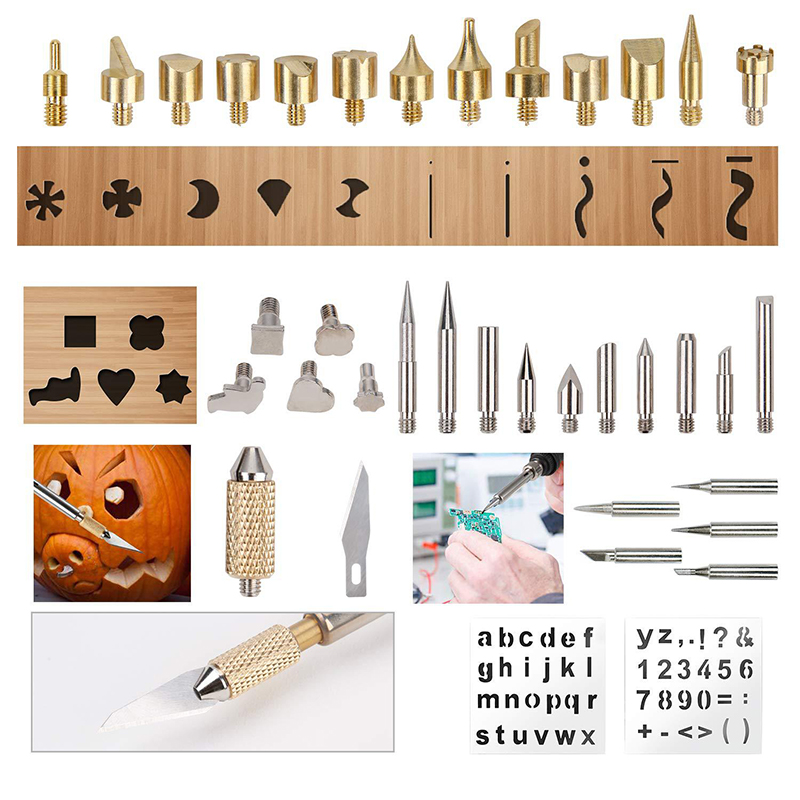 DIY-Craft-Soldering-Iron-Head-Burning-Welding-Tools-Wood-Pyrography-Kit-1666313-2