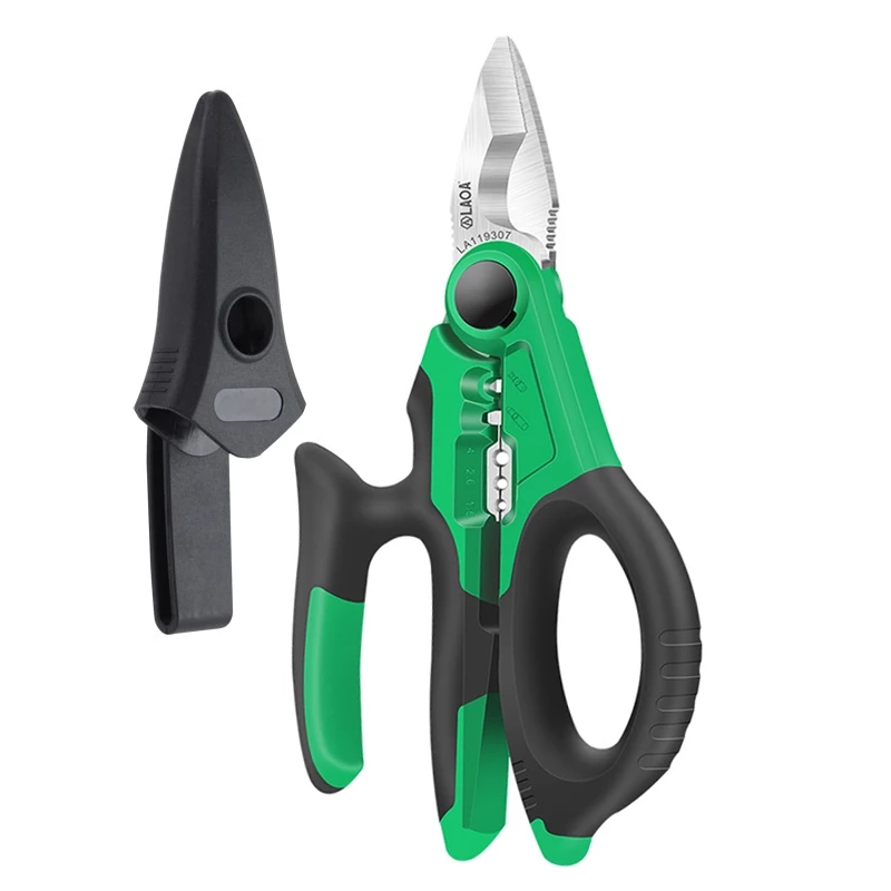 LAOA-6quot7quot-Wire-Cutter-Electrician-Scissors-Crimpper-Stainless-Wire-Stripper-Crimping-Tool-1859375-12