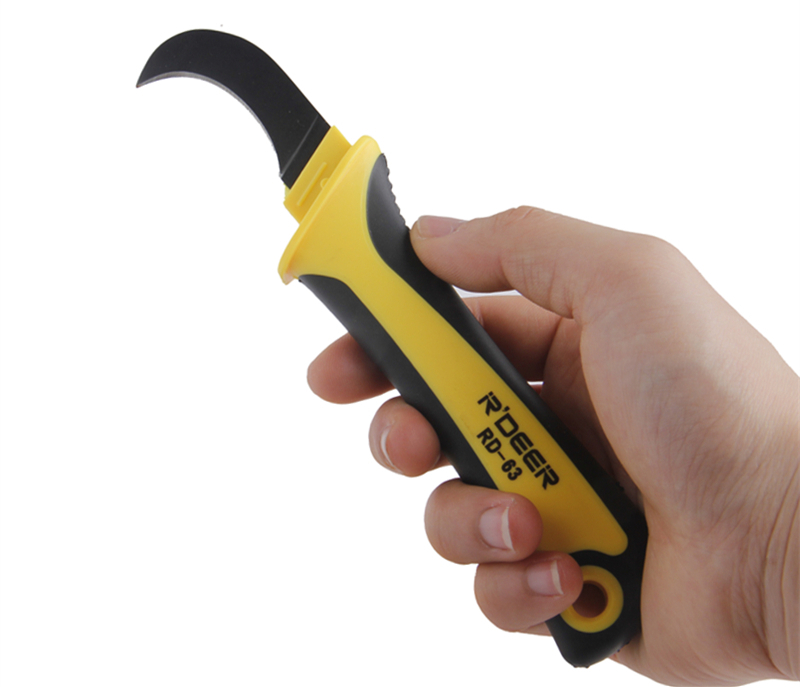 RDEER-RD-63-Wire-Stripper-Cutter-Cable-Stripping-Electrician-Cutter-Electrician-Tools-Straight-Blade-1229028-2