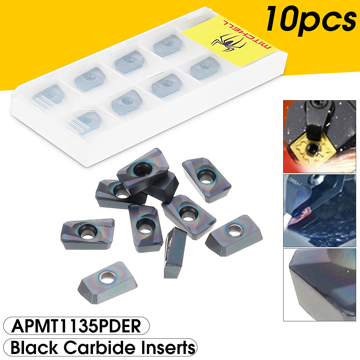 10pcs-APMT1135PDER-NB6008-CNC-Carbide-Inserts-Blade-Black-Nano-Coating-HRC45-Carbide-Inserts-1256575-1