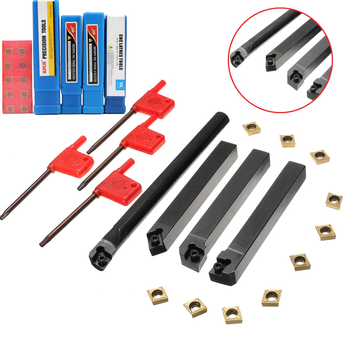 4pcs-12mm-Shank-External-Turning-Tool-with-CCMT09T304-Carbide-Inserts-CNC-Machine-Tools-Turning-1615867-3