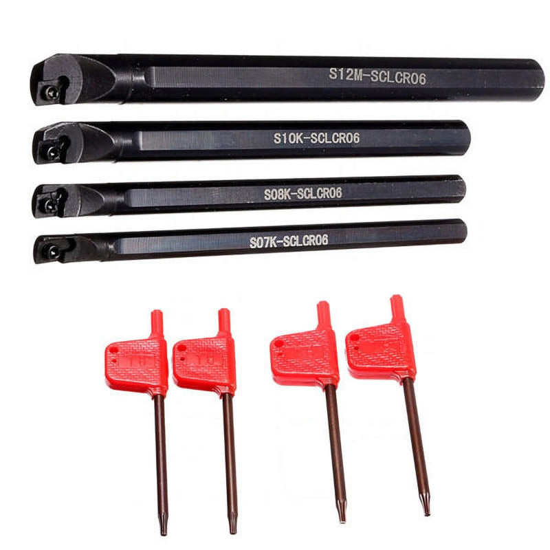 4pcs-12mm-Shank-External-Turning-Tool-with-CCMT09T304-Carbide-Inserts-CNC-Machine-Tools-Turning-1615867-5