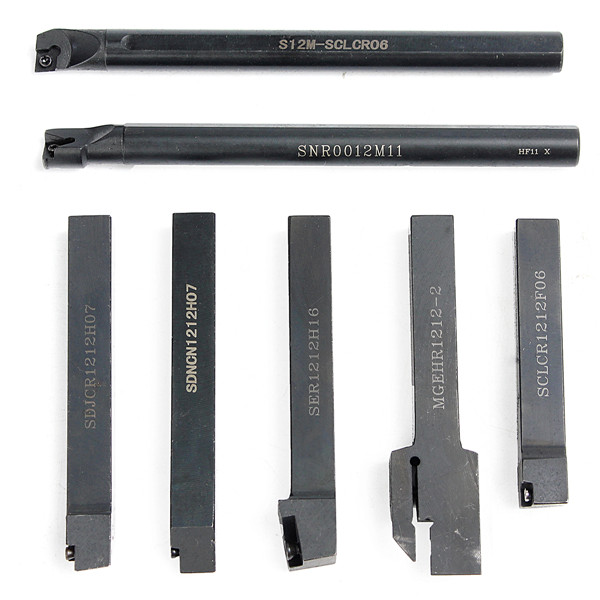 7pcs-12mm-Shank-Lathe-Turning-Tool-Holder-with-7pcs-Carbide-Inserts-1120949-5