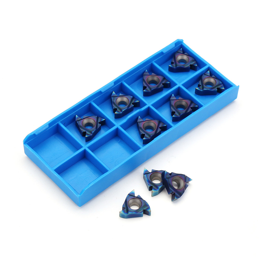 Drillpro-10pcs-HRC45-Blue-Nano-16ER-AG60-Carbide-Insert-External-Threading-Insert-1314208-9