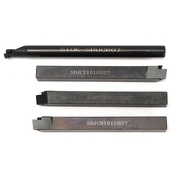 Drillpro-4pcs-10mm-Shank-Lathe-Boring-Bar-Turning-Tool-Holder-With-4pcs-DCMT070204-Inserts-1098957-6