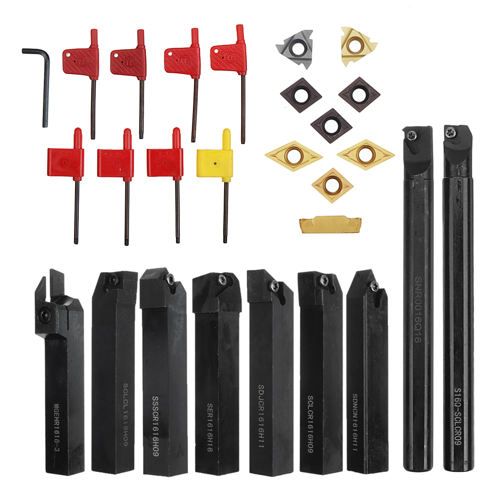 Drillpro-9pcs-16mm-Shank-Lathe-Boring-Bar-Turning-Tool-Holder-Set-with-Carbide-Inserts-1763620-1