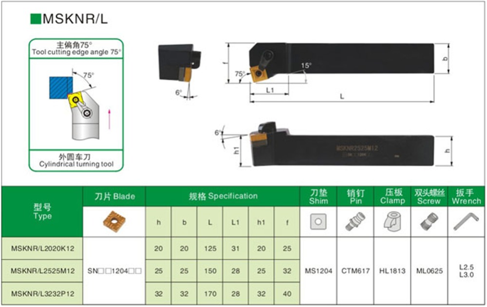 Machifit-75-Degree-MSKNR1616H12-MSKNR2020K12-MSKNR2525M12-Lathe-Turning-Tool-Holder-Cutting-Tool-1532243-1