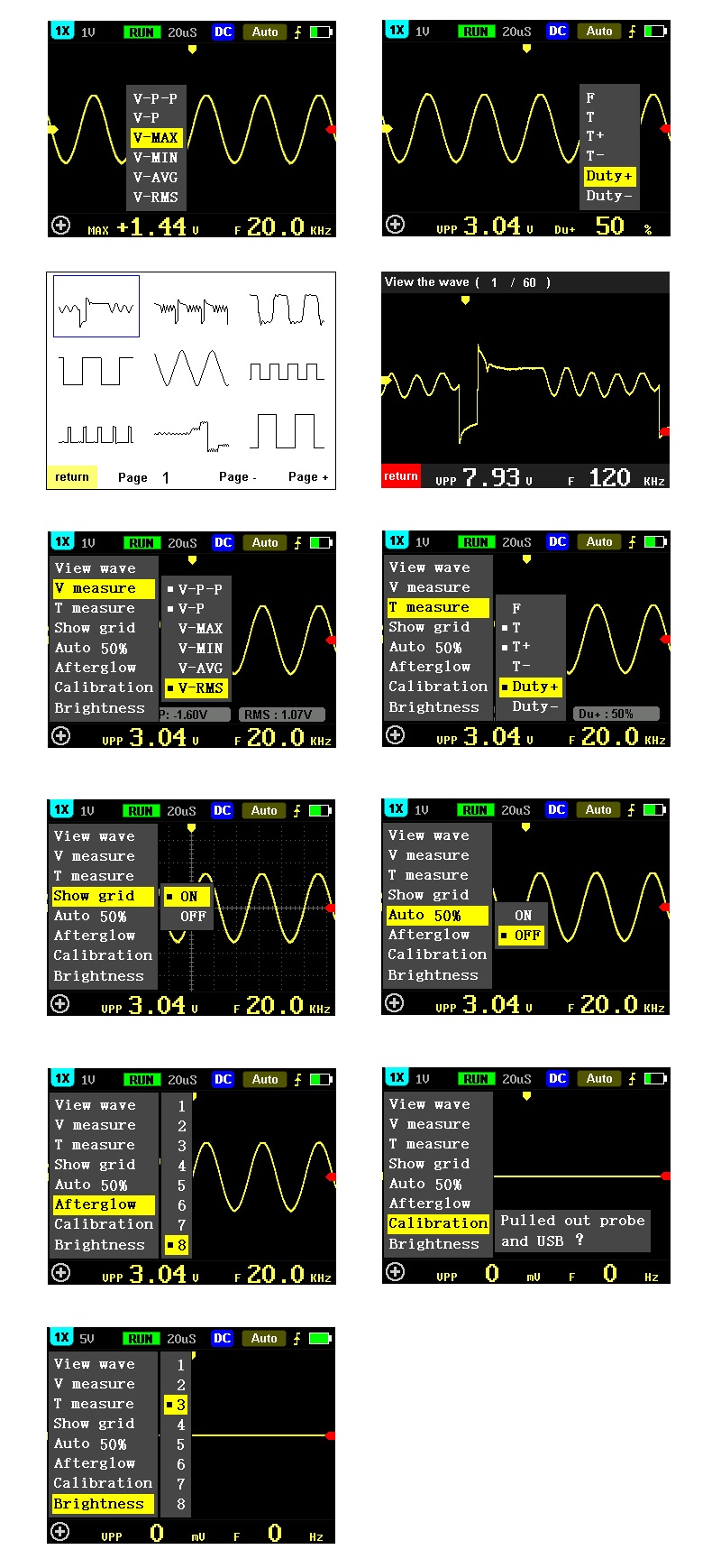 DANIU-ADS5012H-Digital-24-inch-TFT-Screen-Anti-burn-Oscilloscope-500MSs-Sampling-Rate-100MHz-Analog--1469066-7