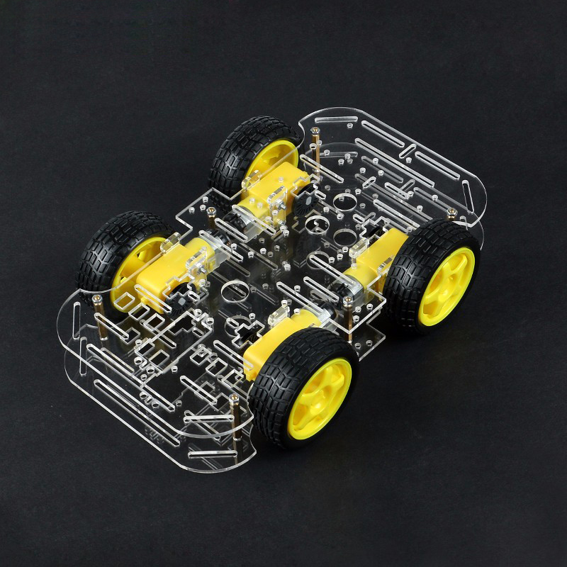 DIY-4WD-Smart-Robot-Car-Double-Deck-Chassis-Kit-with-Speed-Encoder-1312040-3