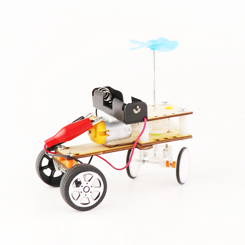 DIY-Educational-Mechanical-Obstacle-Avoidance-Car-Scientific-Invention-Toys-1254216-4