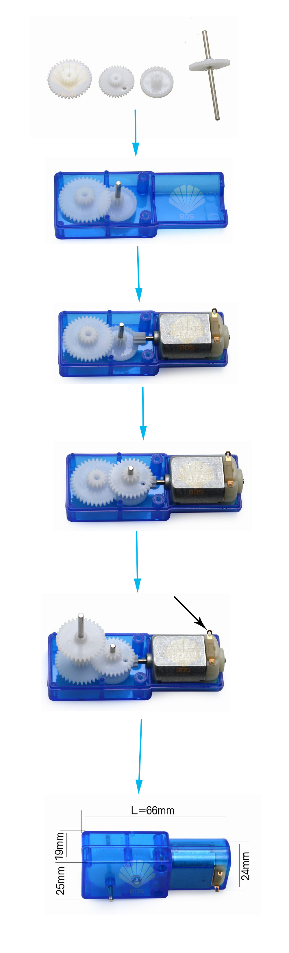 DIY-STEAM-Inertia-Robot-Car-Assembled-Robot-Toy-1655169-8