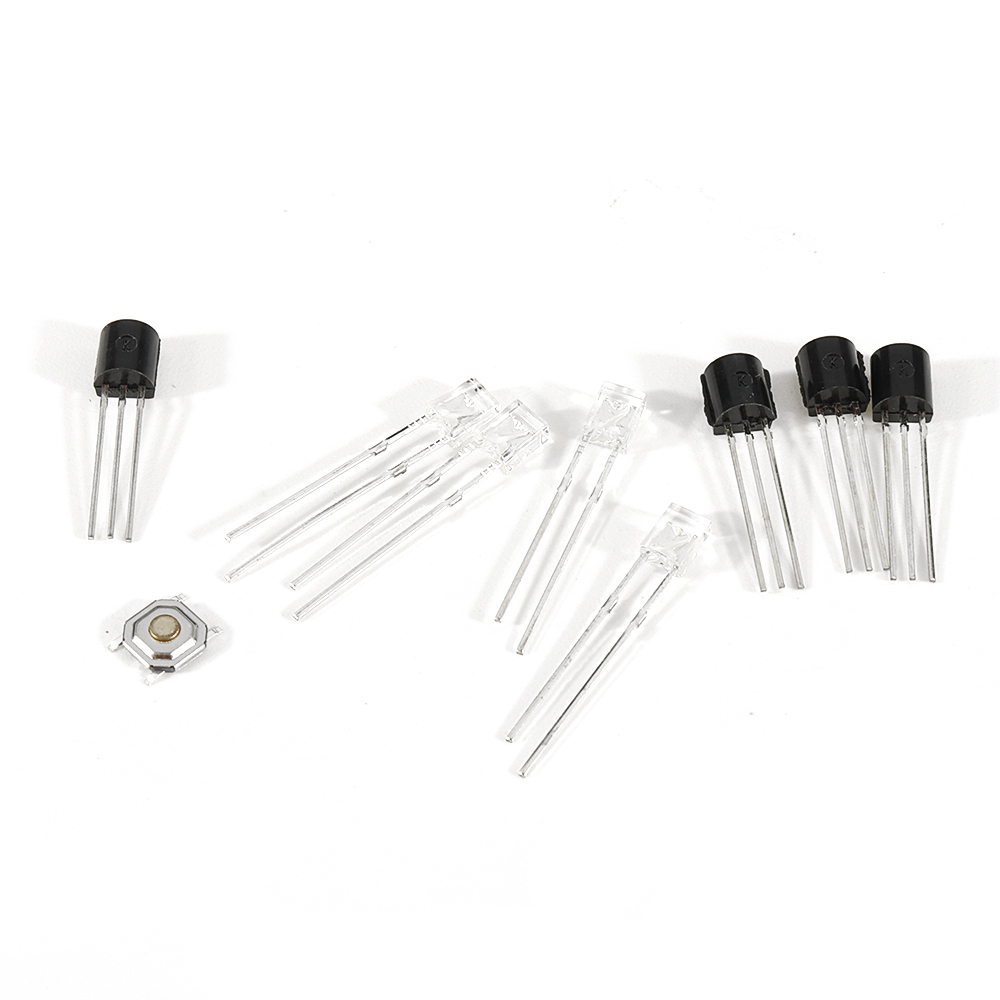 10pcs-DIY-Electronic-POV-Rotate-Fingertip-Gyro-Soldering-Kit-Colorful-LED-Electronic-Training-Part-1613529-5