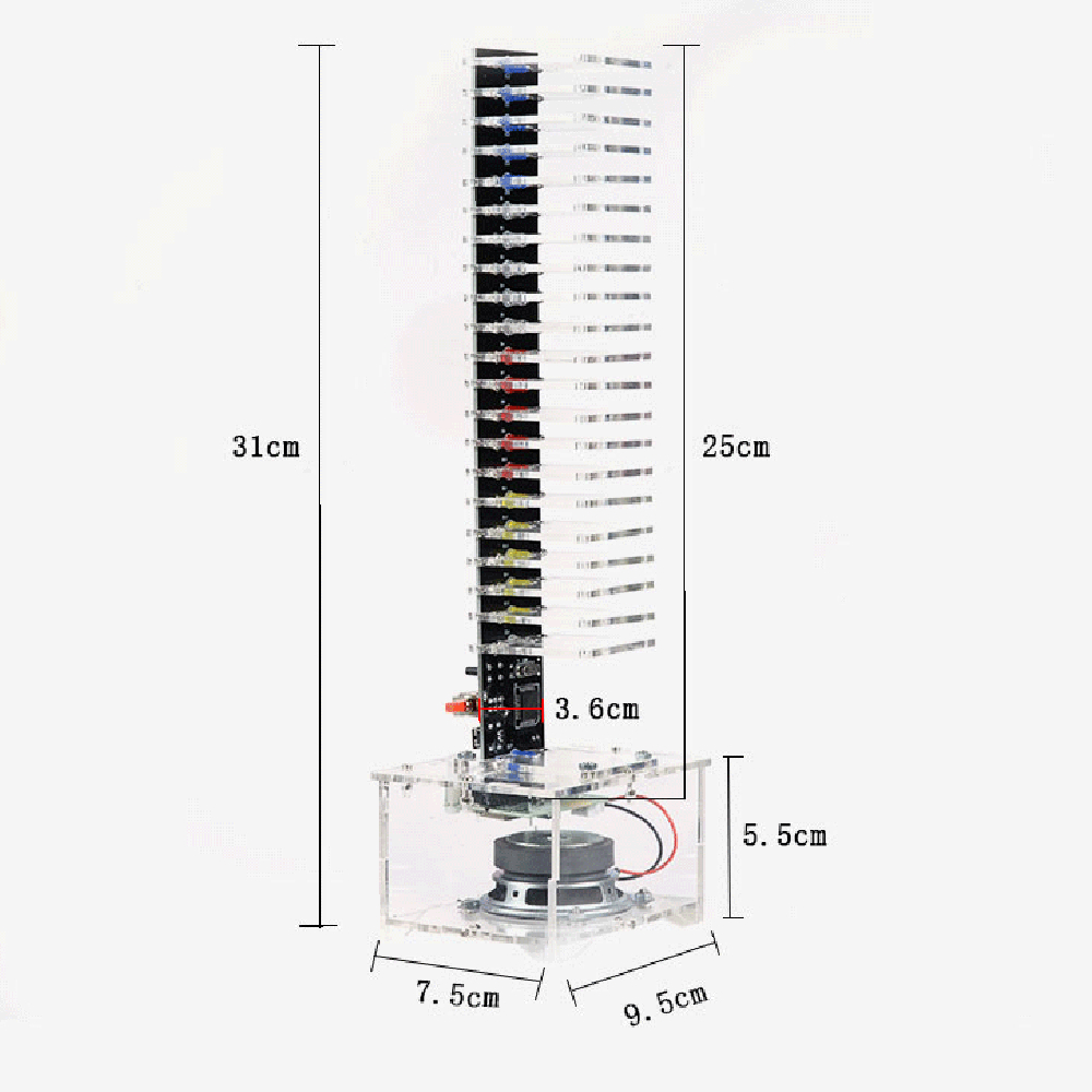 21-Segment-Crystal-Column-Audio-Frequency-Spectrum-Audio-Control-Bulk-Electronic-DIY-Production-SCM--1871187-2