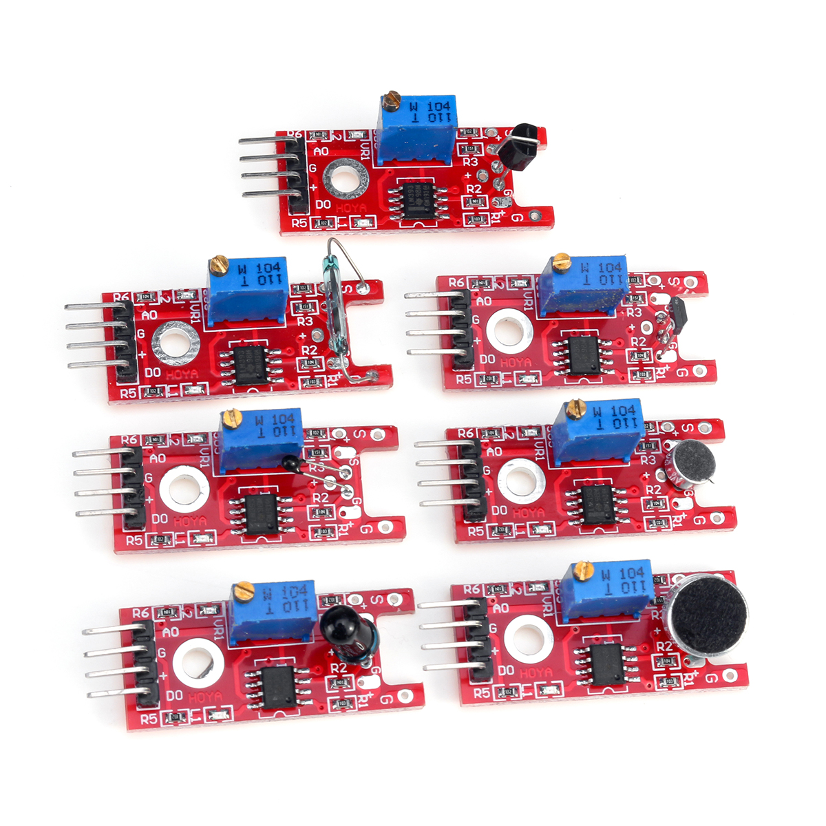 45-IN-137-IN-1-Sensor-Module-Starter-Kits-Set-For-Arduino-Raspberry-Pi-Education-Bag-Package-1619901-8