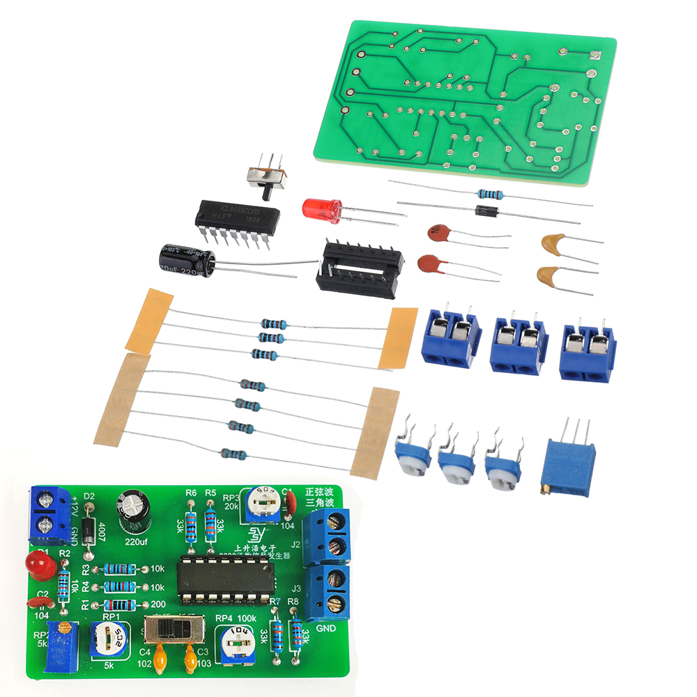 8038-Function-Signal-Generator-DIY-Waveform-Generator-Kit-Electronic-DIY-Production-Parts-1624298-1