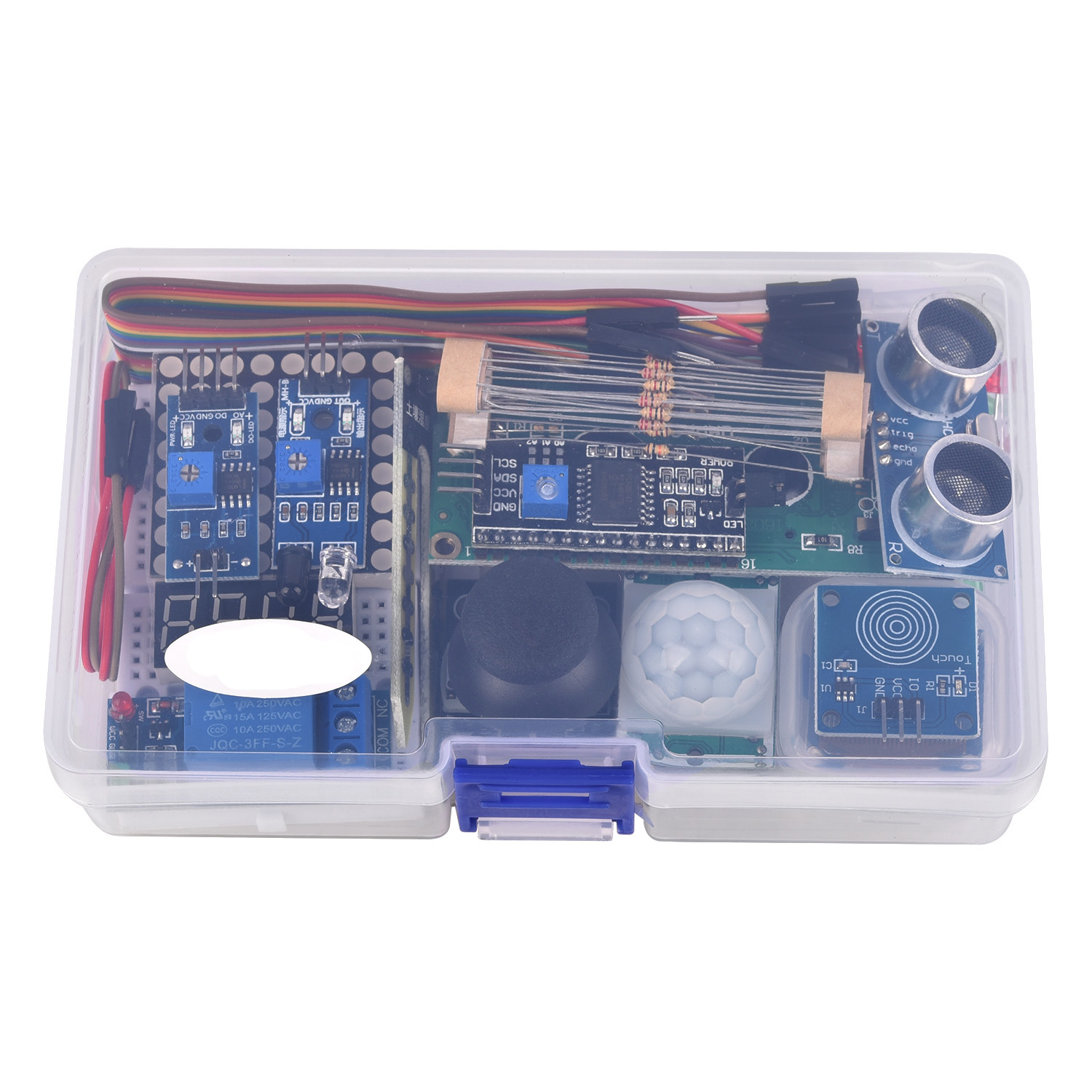 AOQDQDQDreg-Module-Sensor-Kit-For-Arduino-with-096quot-OLED-1602-LCD-Display-Relay-Servo-Motor-DHT11-1758472-2