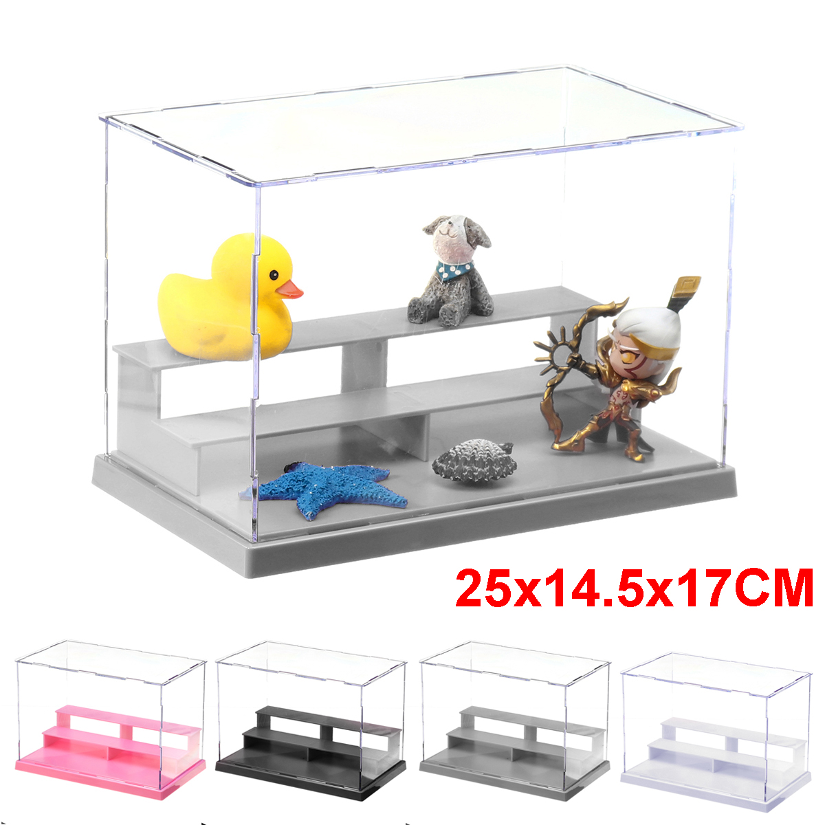 Acrylic-Action-Figures-Model-Transparent-Display-Case-Toy-DIY-Assembling-Storage-Box-Car-Ship-Collec-1729238-2