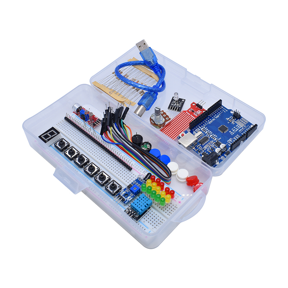 Complete-Starter-Kit-Set-Suitable-for-UN0-R3-Basic-Kit-Components-Experiment-Accessories-Buzzer-830--1973158-2