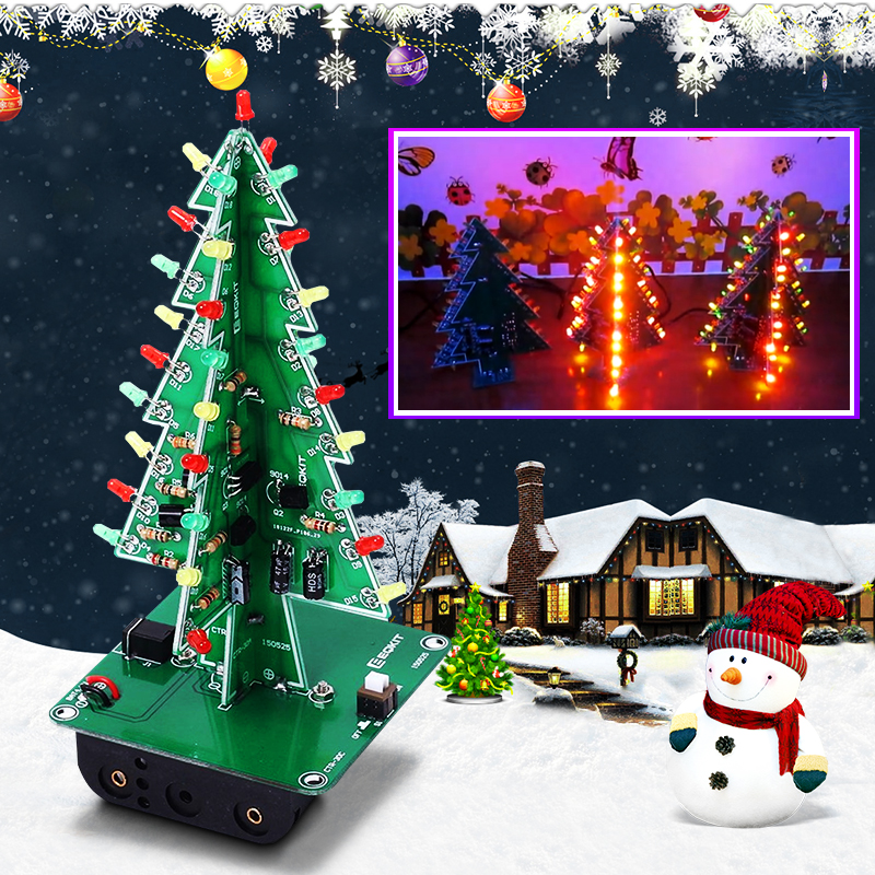 DIY-Christmas-Tree-LED-Flashing-Light-Kit-Circuit-Board-Mould-Green-Xmas-1632715-1