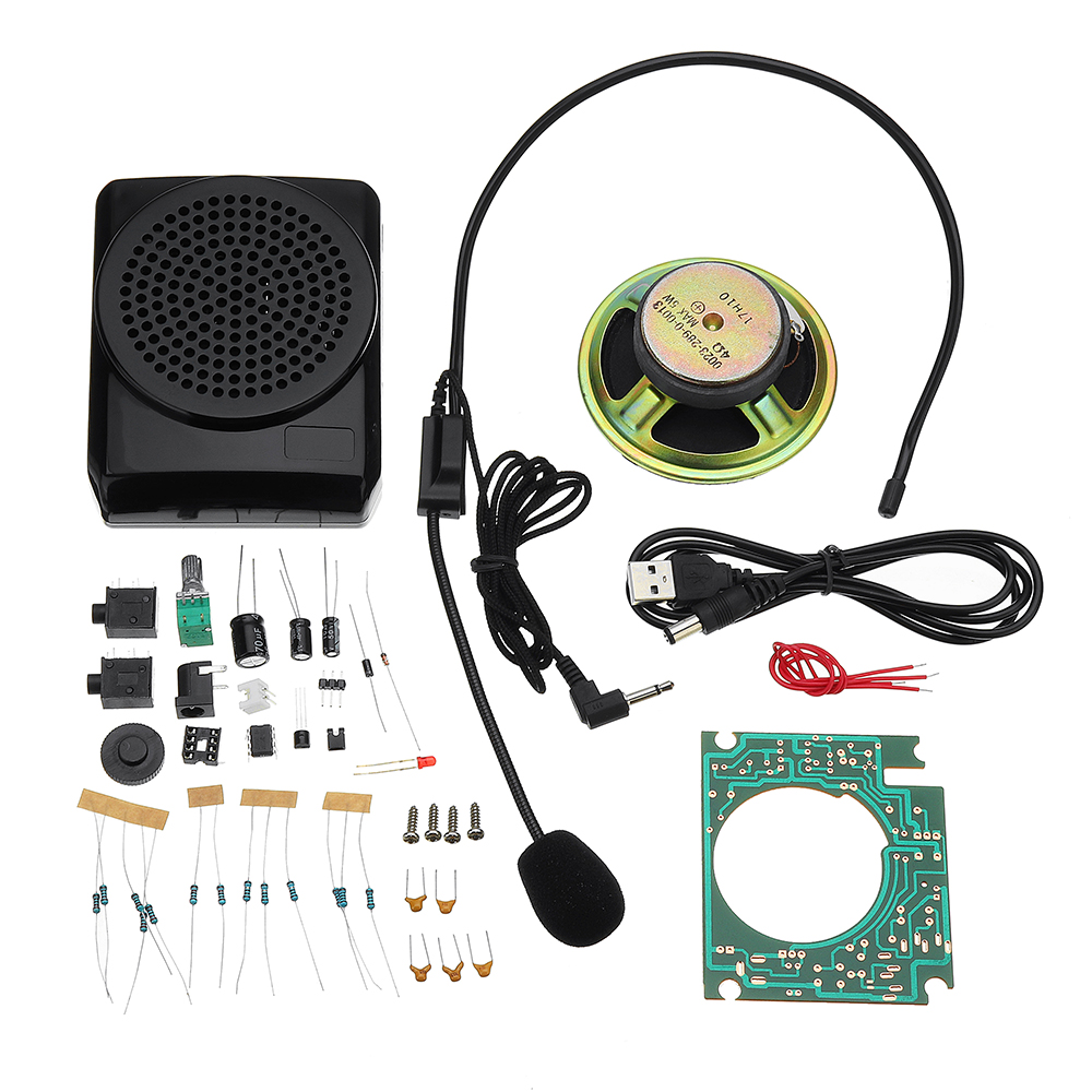 DIY-Speaker-Kit-Loudspeaker-Module-with-Waist-Strap-1381415-2
