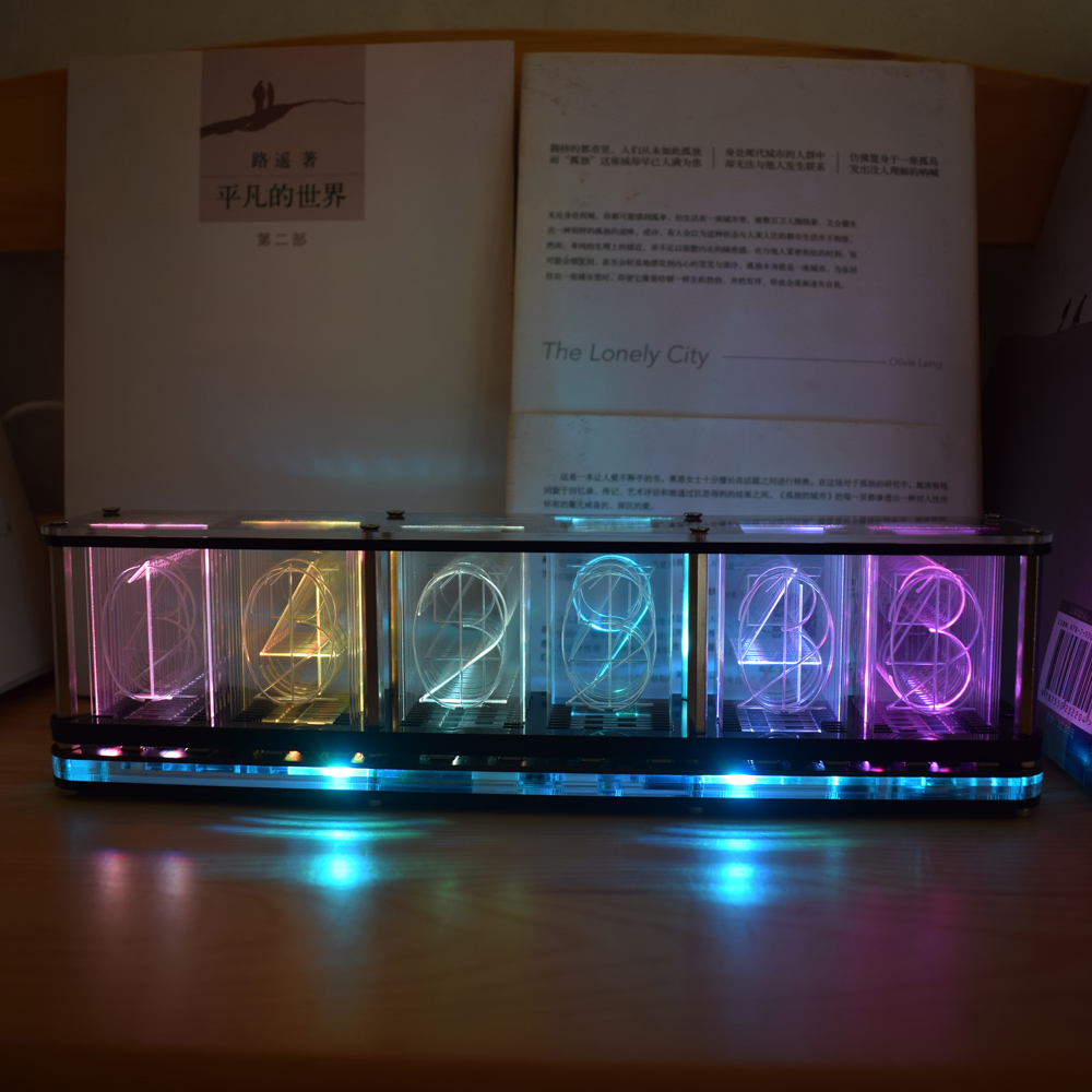 Geekcreitreg-DIY-Imitate-Glow-Clock-Kit-Full-Color-RGB-Glow-Tube-Clock-LED-Music-Spectrum-Kit-1772247-12