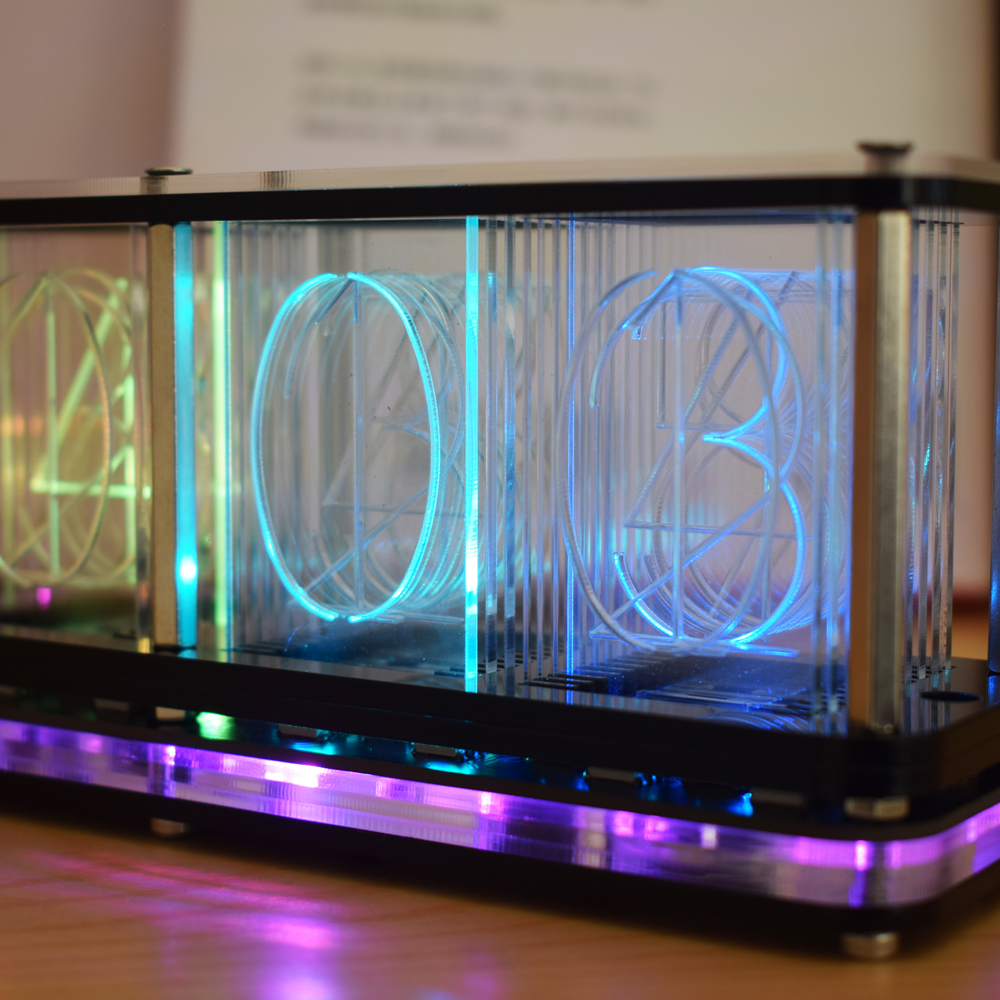 Geekcreitreg-DIY-Imitate-Glow-Clock-Kit-Full-Color-RGB-Glow-Tube-Clock-LED-Music-Spectrum-Kit-1772247-13