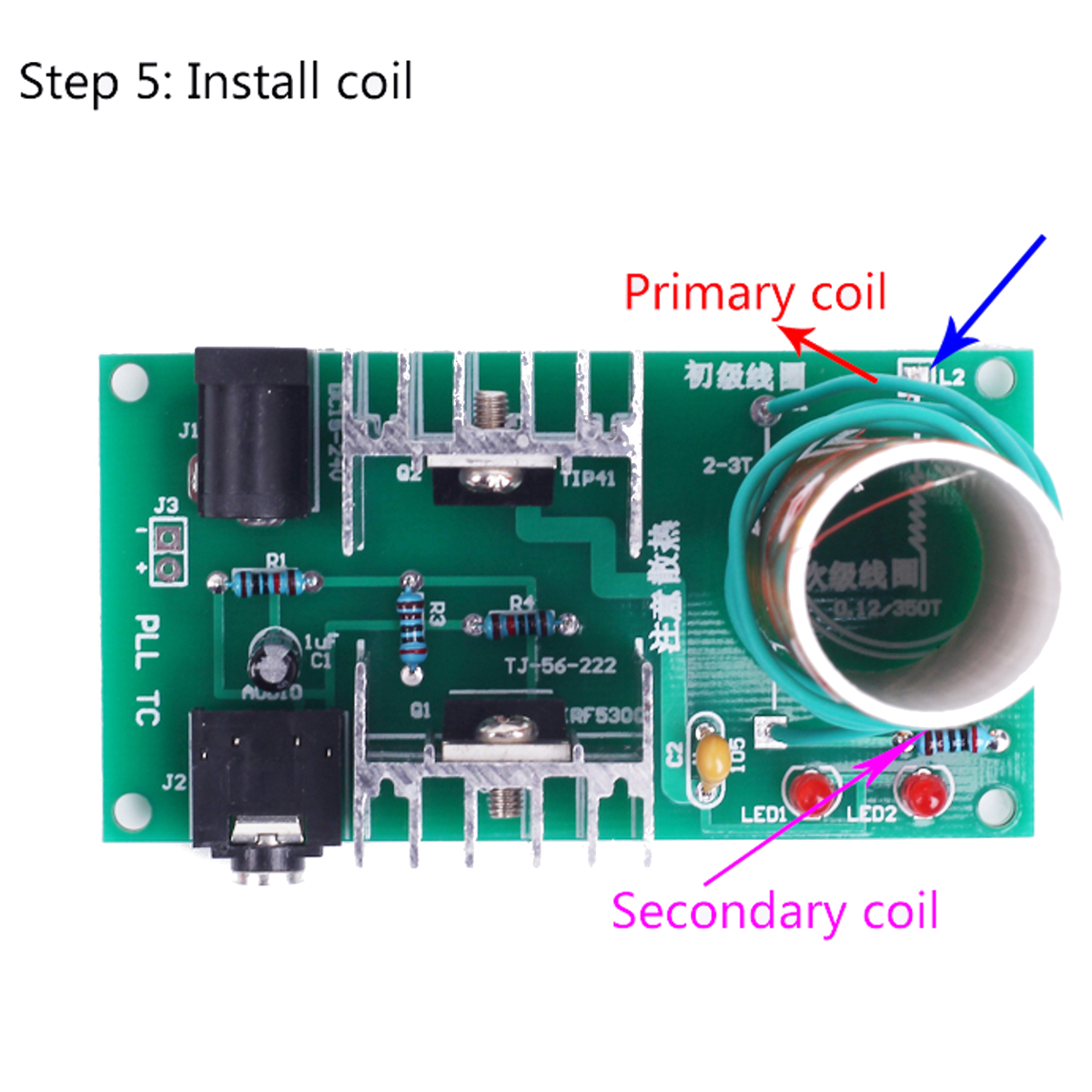 Geekcreitreg-DIY-Mini-Tesla-Coil-Module-Unassembled-15W-DC-15-24V-2A-Plasma-Speaker-Electronic-Kit-1326817-6