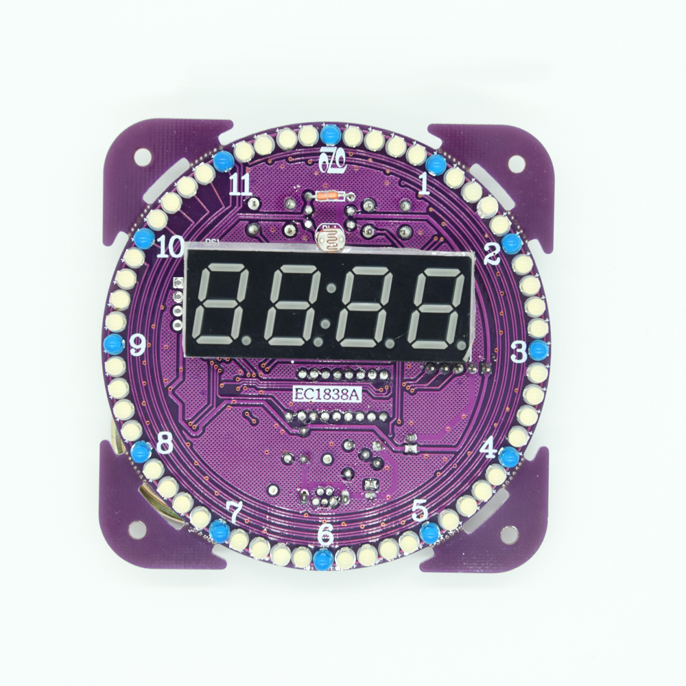 Geekcreitreg-Fourth-Generation-DIY-EC1838B-DS1302-Light-Control-Rotation-LED-Electronic-Clock-Kit-Mu-1380037-7