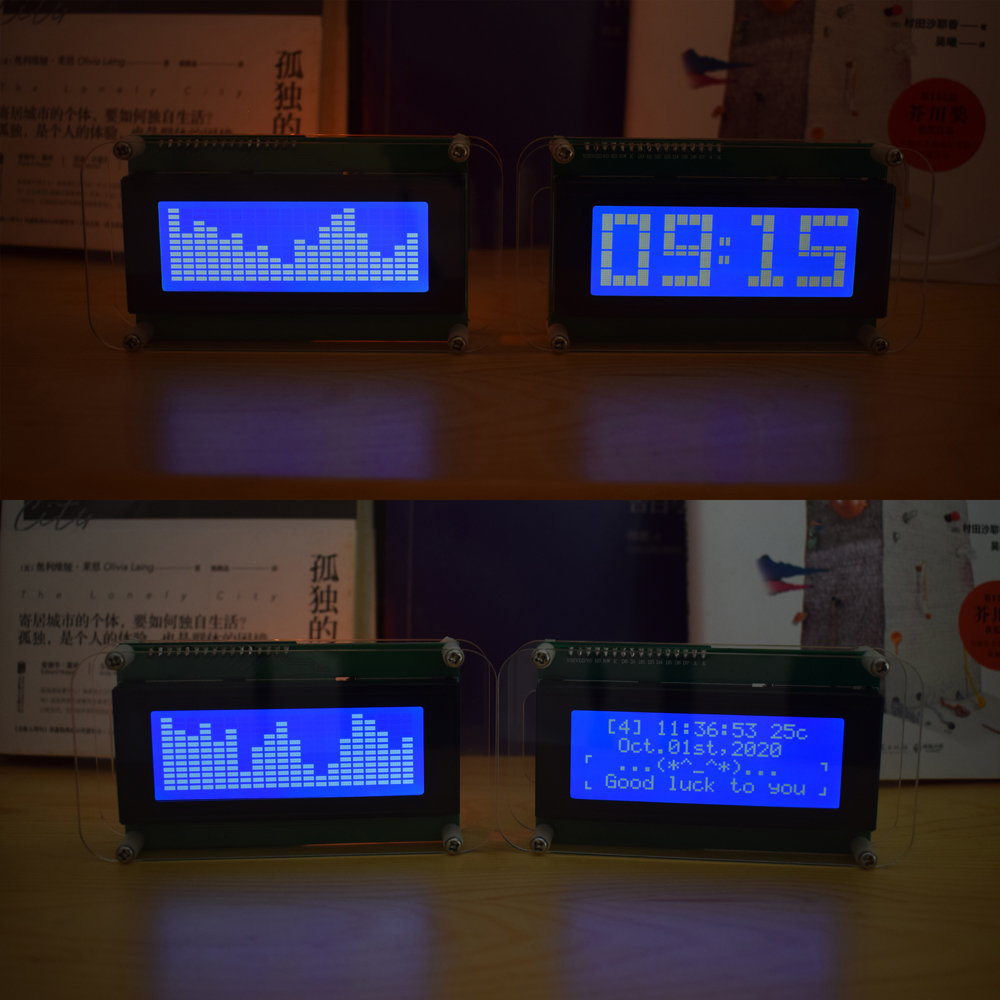 Geekcreitreg-Multifunctional-LCD-Music-Spectrum-Large-Font-DS3231-Clock-DIY-Kit-1663302-3