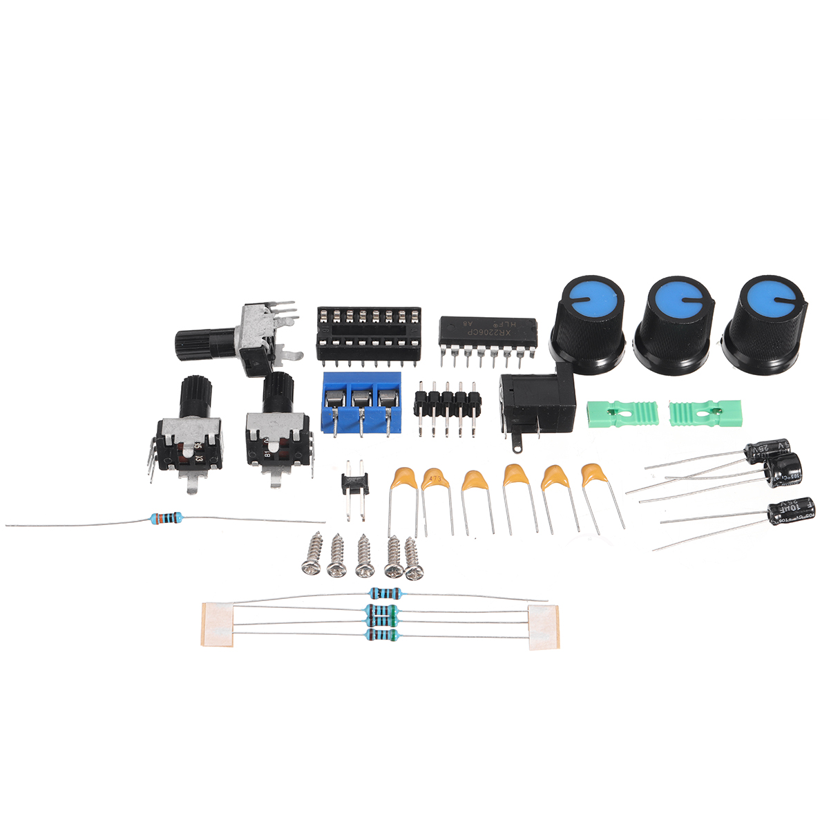 Geekcreitreg-XR2206-Function-Signal-Generator-DIY-Kit-Sine-Triangle-Square-Output-1HZ-1MHZ-1206339-5