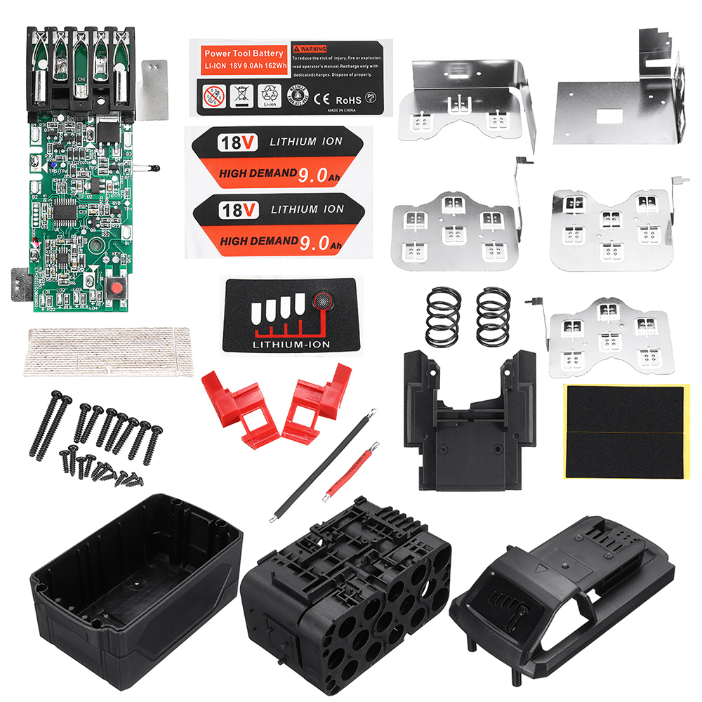 M18-Lithium-Battery-Plastic-Case-Charging-Protection-Circuit-Board-PCB-For-Milwaukee-18V-30Ah-90Ah-B-1938759-2