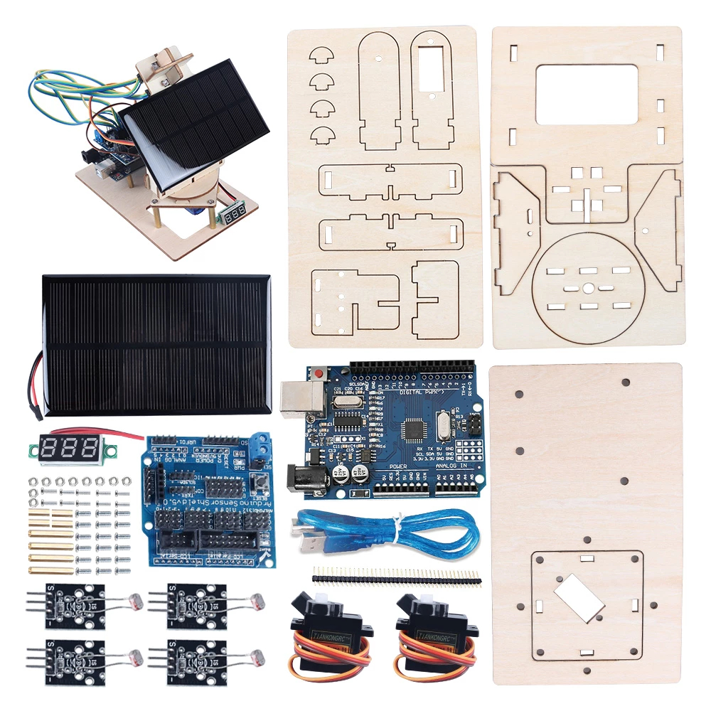 New-Starter-Kit-Intelligent-Solar-Tracking-Equipment-DIY-STEM-Programming-Toys-Parts-For-Arduin0-1913810-5