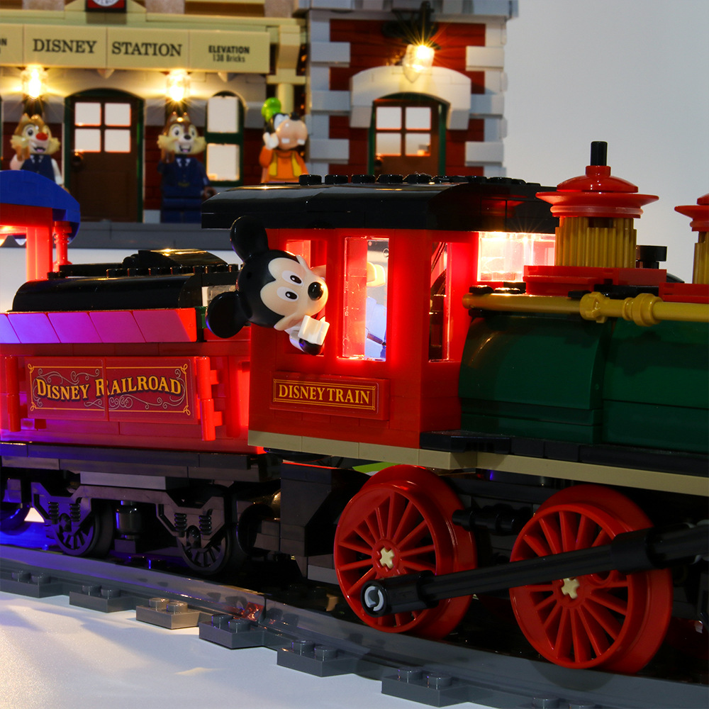 YEABRICKS-DIY-LED-Light-Lighting-Kit-ONLY-For-LEGO-71044-Station-Block-Car-Bricks-Toy-1769375-6