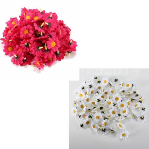 100Pcs-Artificial-Daisy-Gerbera-Heads-Silk-Flowers-Wedding-Birthday-Party-Decorations-1633164-4