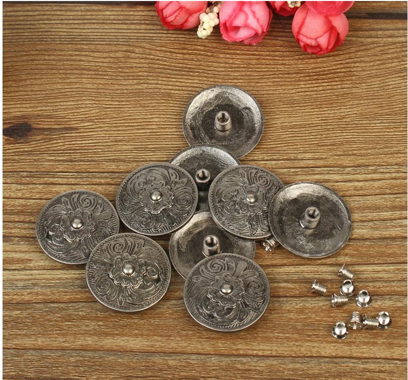 10Set-DIY-Leather-Handbag-Wallet-Decoration-with-Antique-Round-Buttons-and-Sliver-Rivets-Hole-Flower-1255808-5