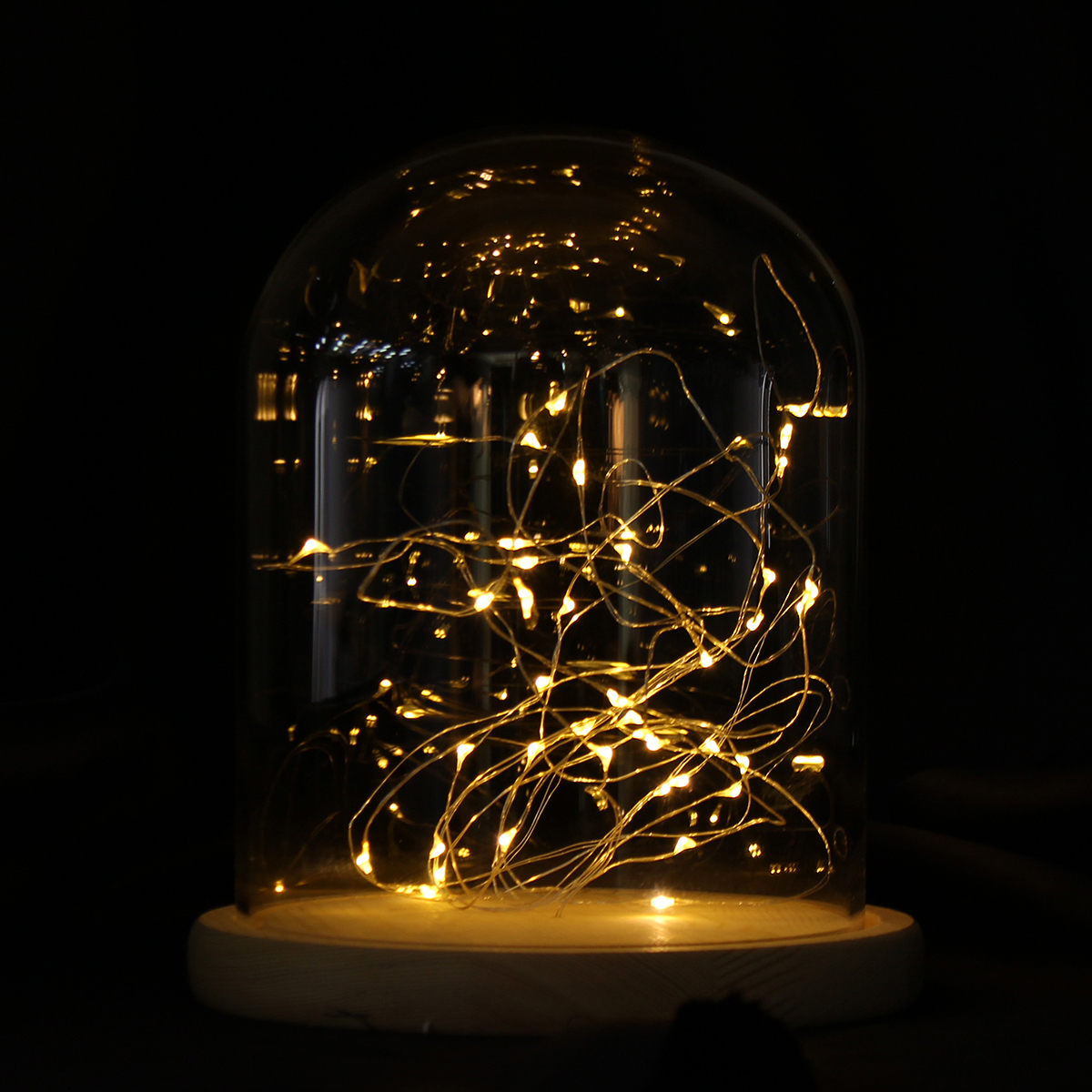 15185cm-Glass-Dome-Display-Jar-Clothe-Decor-Wooden-Base-w-Fairy-LED-Light-1363446-6