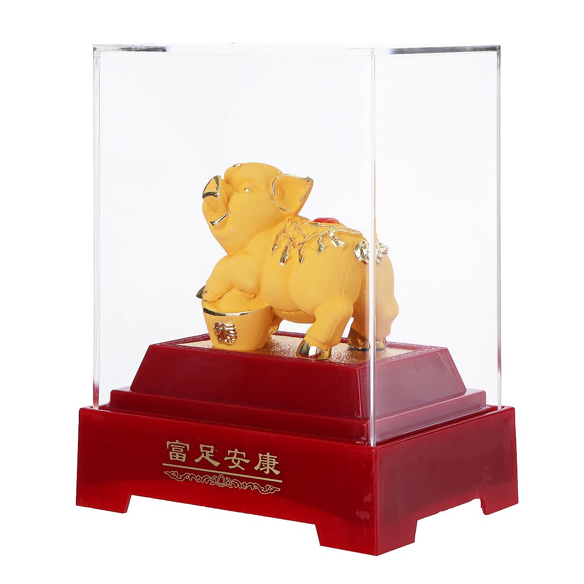 2019-Chinese-Zodiac-Gold-Pig-Money-Wealth-Statue-Office-Home-Decorations-Ornament-Gift-1515810-9