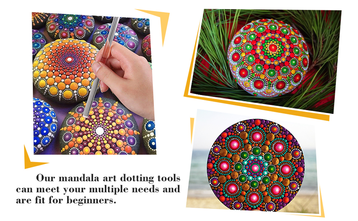 20PcsSet-Acrylic-Stick-Mandala-Painting-Tool-Stencil-Carving-Pottery-Diamond-Paintings-Tool-1561714-9