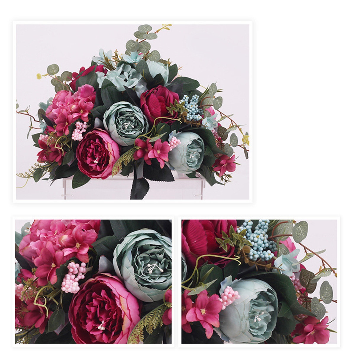 38cm-Silk-Rose-Peony-Artificial-Flower-T-Station-Stand-Backdrop-Wedding-Decor-Supplies-1497908-6
