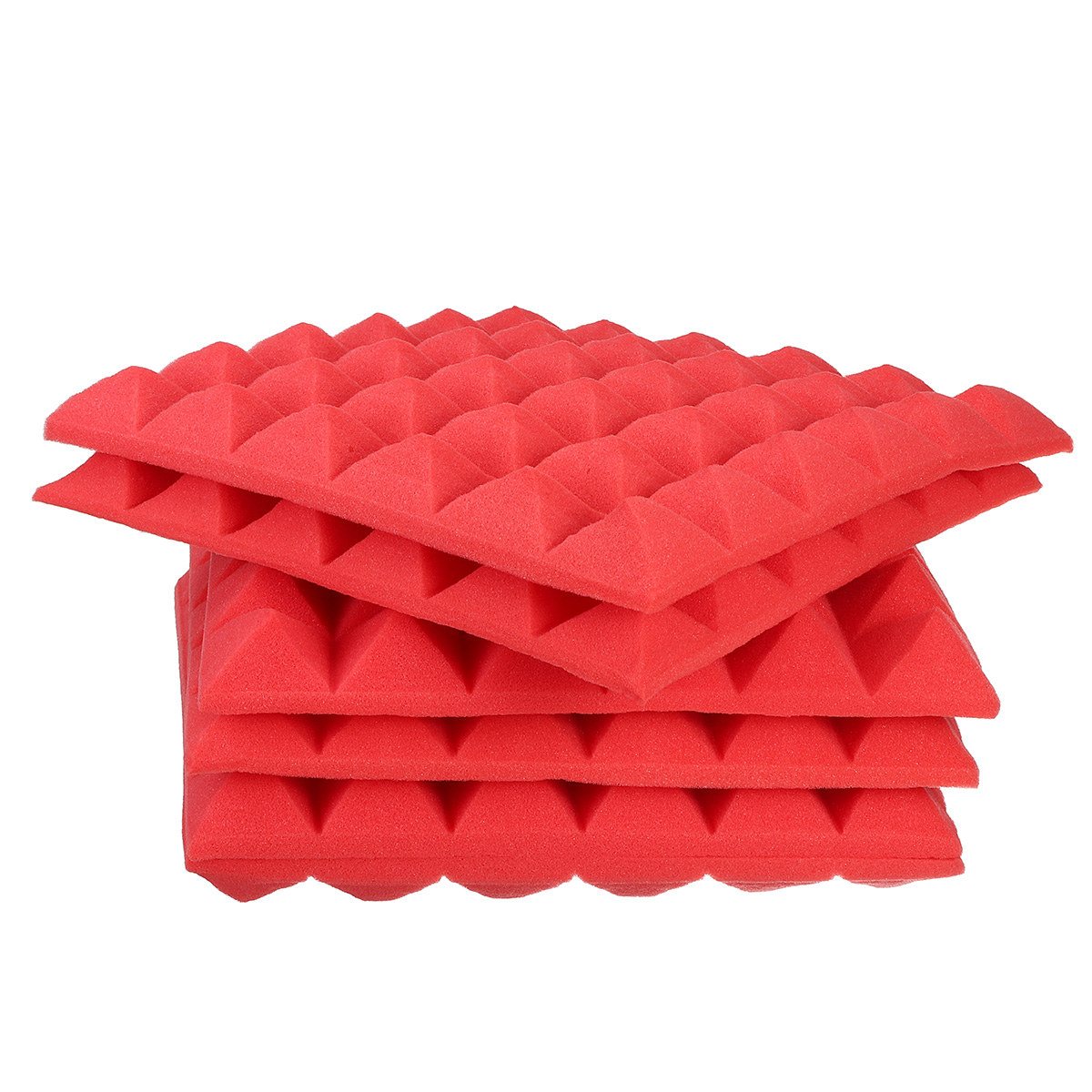 6Pcs-Acoustic-Panels-Tiles-Studio-Soundproofing-Insulation-Closed-Cell-Foam-1761605-5