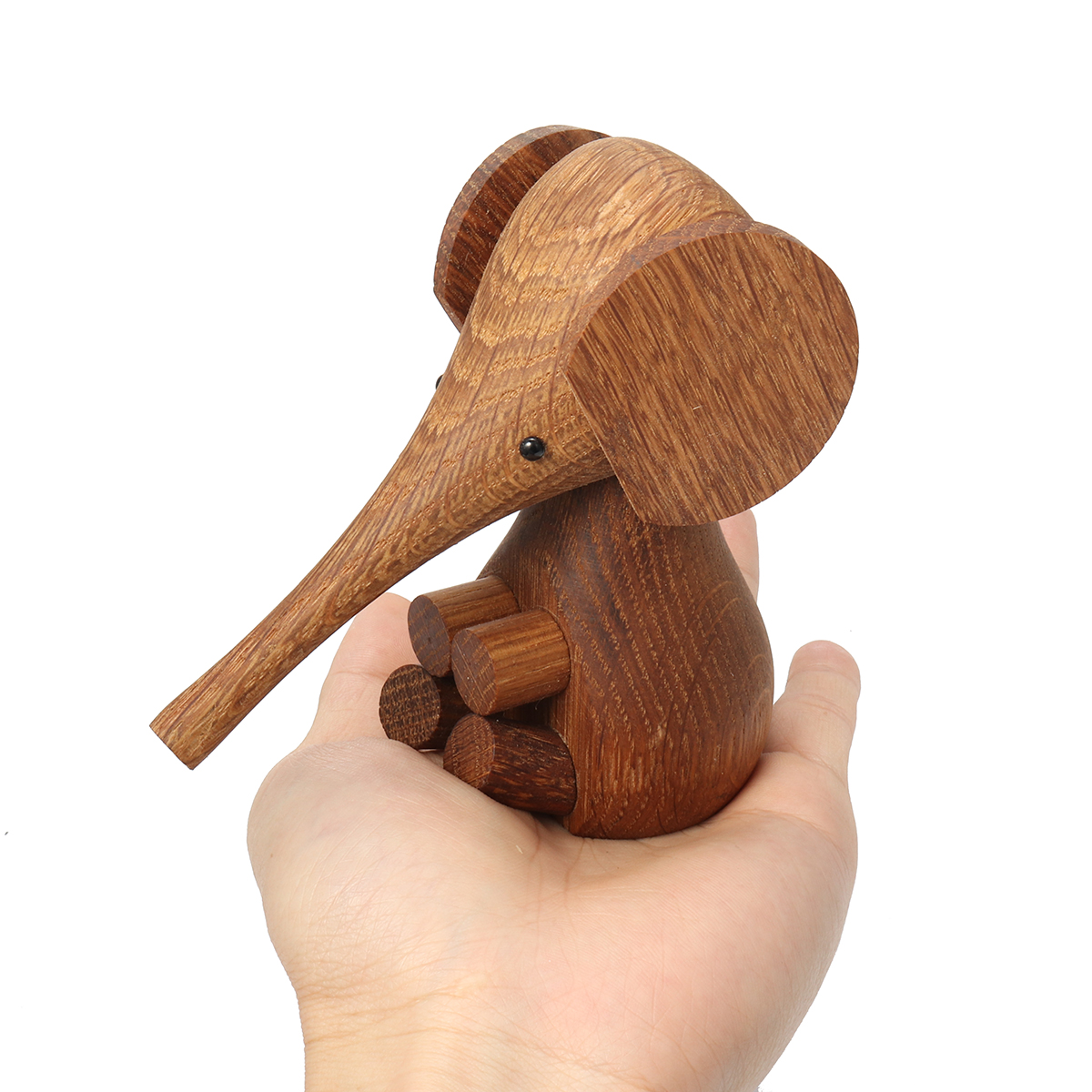 Adjustable-Handicraft-Elephant-Wooden-Animal-Doll-Smooth-Surface-Home-Decorations-Gift-1640775-9