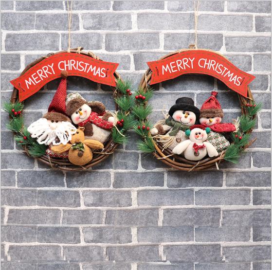 Christmas-Rattan-Wreath-Wall-Door-Decorations-Santa-Claus-Snowman-Bear-Garland-1406478-1