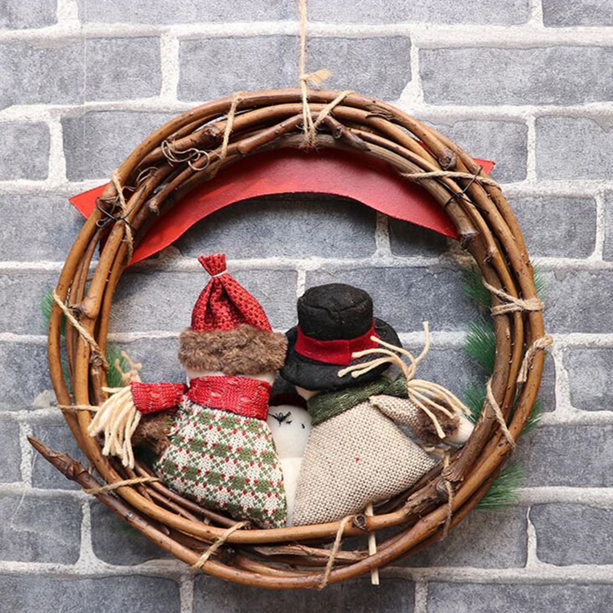 Christmas-Rattan-Wreath-Wall-Door-Decorations-Santa-Claus-Snowman-Bear-Garland-1406478-6