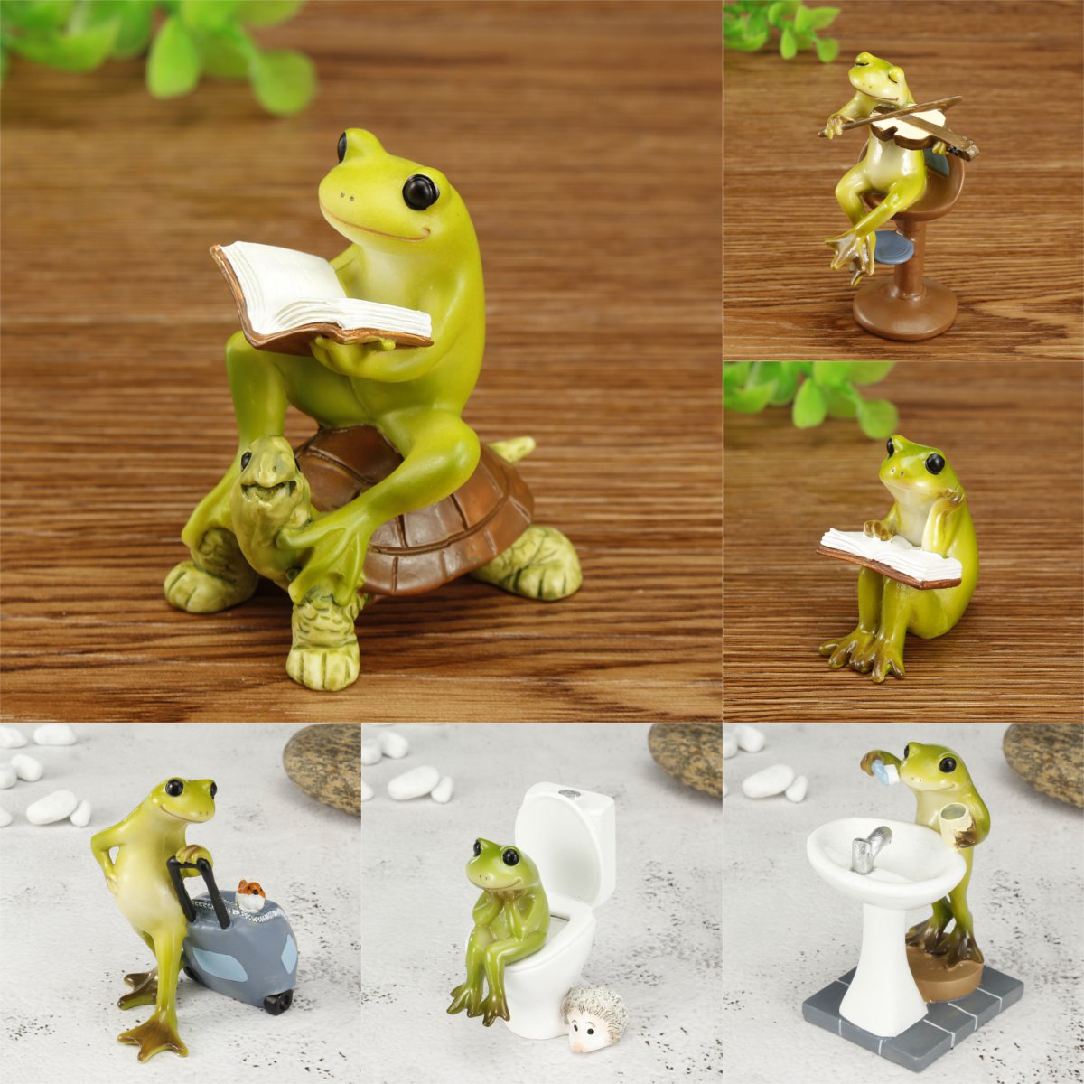 Cute-Frog-Statue-Figurine-Home-Office-Desk-Ornament-Garden-Bonsai-Decor-Gift-1704537-1