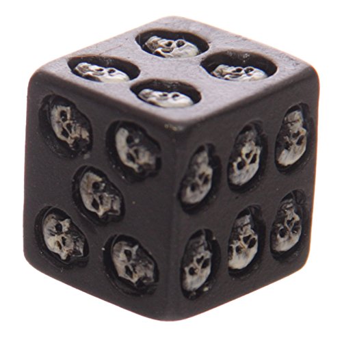 FS-01-Set-Of-5--Black-Skull-Dice-Grinning-Skull-Deluxe-Devil-Poker-Dice-Gothic-Gambling-1248980-3