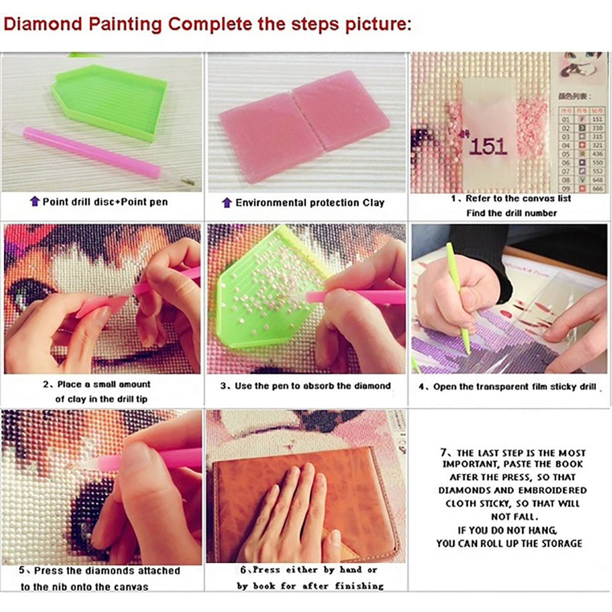 Full-5D-Diamond-Paintings-Tool-Sunset-Tree-Embroidery-Canvas-Art-Crafts-DIY-Decor-1615259-10