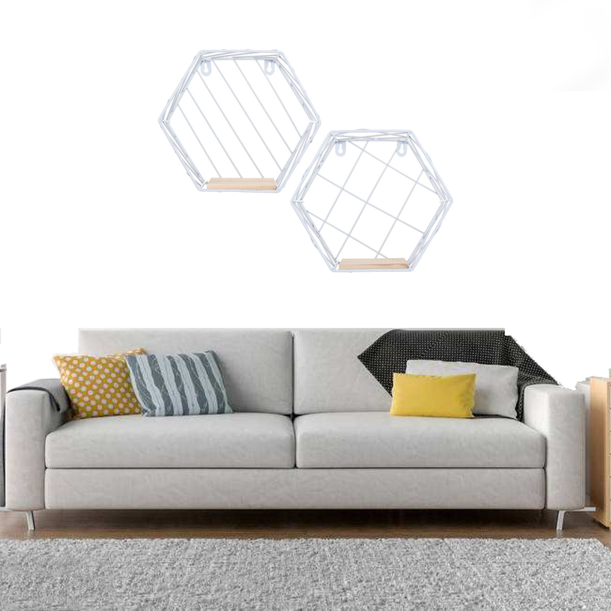 Geometric-Iron-Craft-Wall-Book-Shelf-Rack-Storage-Industrial-Style-Home-Decorations-1376059-3