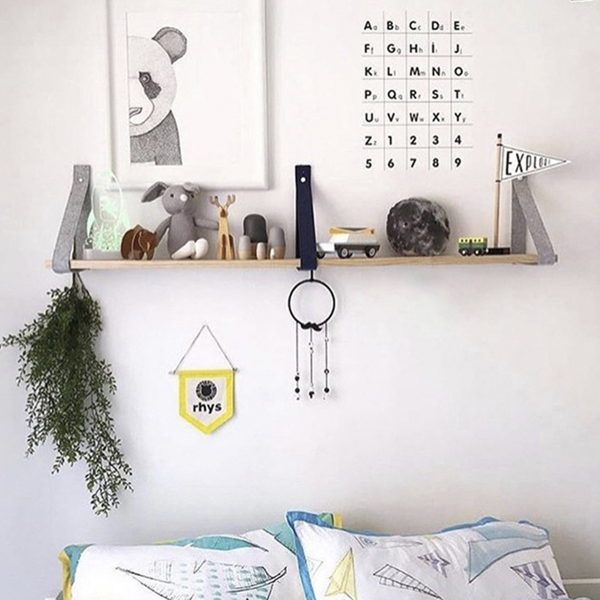 Hanging-Wall-Shelf-Vintage-Storage-Floating-Bookshelf-Home-Decorations-1448323-6