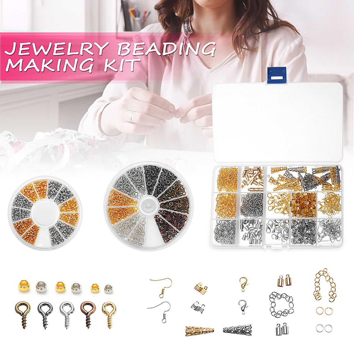Jewelry-Findings-Kit-Jewelry-Beading-Making-and-Repair-Tools-Kit-Clasper-1453790-1
